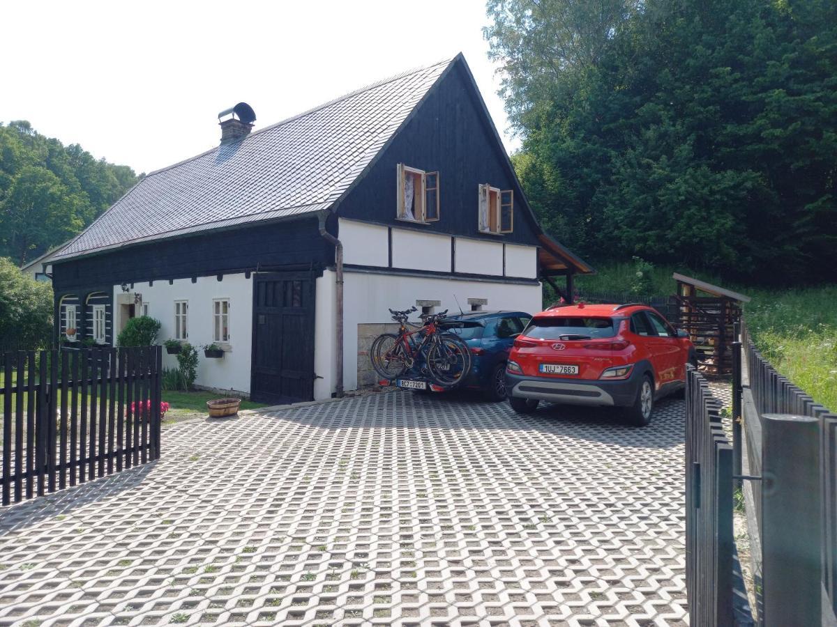 Medova Chaloupka Jetrichovice Ceske Svycarsko Villa Exterior photo