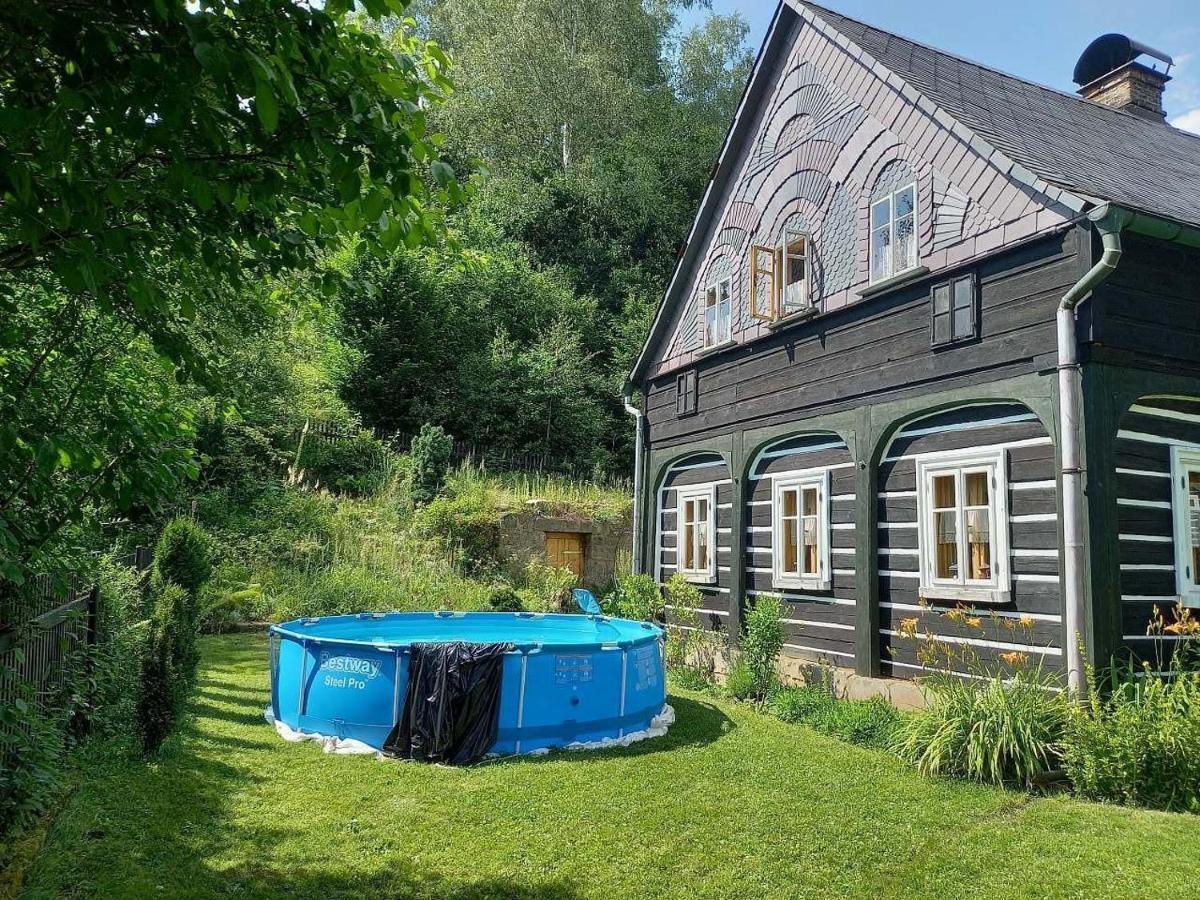 Medova Chaloupka Jetrichovice Ceske Svycarsko Villa Exterior photo